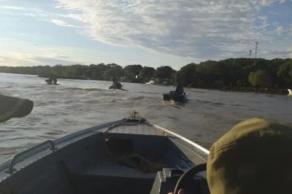 Tras el incidente en la Isla Apipé, Prefectura aclaró que se trató de un caso de pesca ilegal