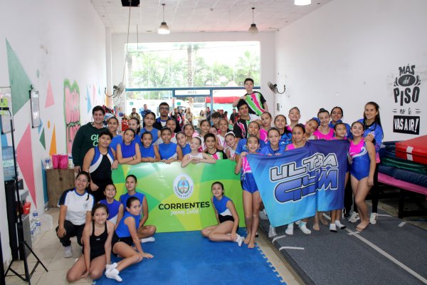 “Juegos Correntinos 2024”: gimnasia de trampolín tuvo su provincial clasificatorio