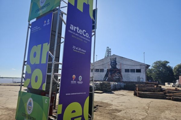 Cuenta regresiva para la apertura de ArteCo en el Puerto de Corrientes