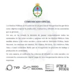 El gobierno suspendió los sitios web de la Televisión Pública y Radio Nacional