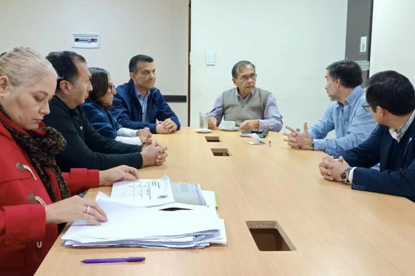 El ministro Cardozo se reunió con representantes de Asociación Correntina de Anestesiología