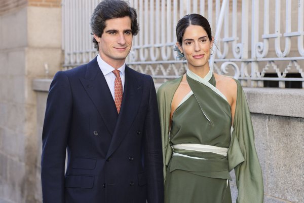 Los elegantes looks de invitada de Sofía Palazuelo y Belén Corsini para el bautizo del pequeño Carlos