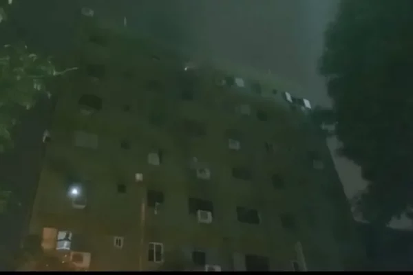 Incendio en un edificio de Corrientes