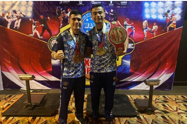 Correntinos brillaron en el Open Mexicano de Kickboxing