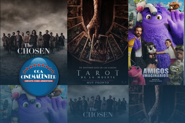 Tarot de la Muerte, Amigos imaginarios y The Chosen Capítulos 5 y 6 esta semana en Cinemacenter