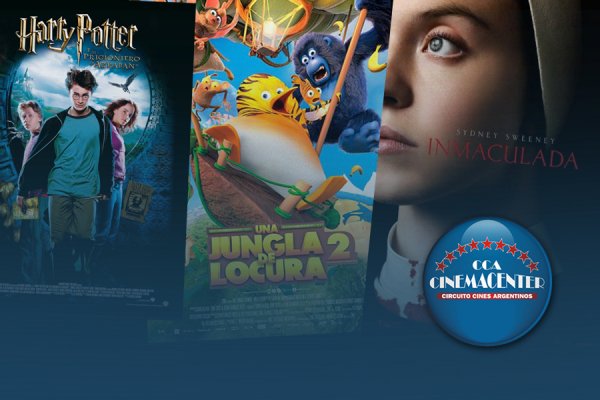 Inmaculada, Una jungla de locura y el regreso de Harry Potter a la pantalla grande Cinemacenter: Corrientes