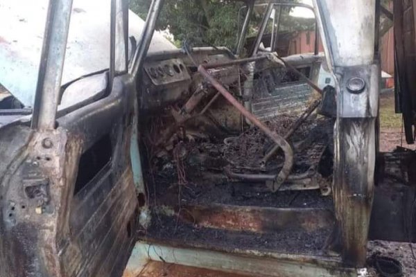 En Virasoro un pirómano incendió 4 vehículos