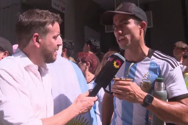 Es correntino, vive en Atlanta y contó cuánto pagó por una entrada para ver a la Selección en la Copa América
