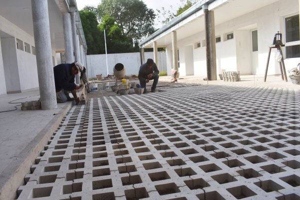 El nuevo edificio del CDI “Mamita” en su tramo final