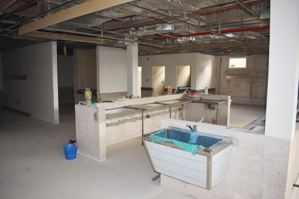 Avanzan las obras en los hospitales Vidal, Escuela y Llano de Corrientes