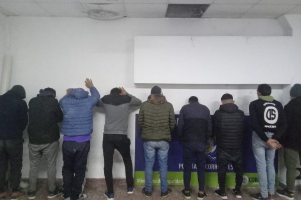 Corrientes: varios demorados tras diferentes operativos policiales