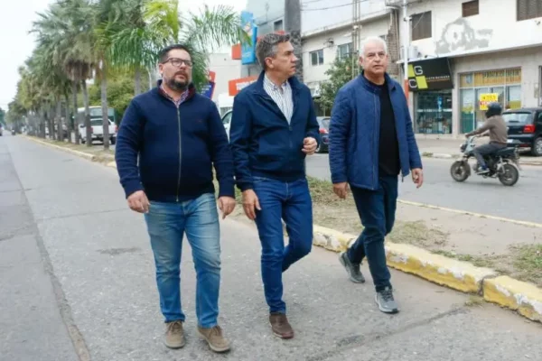 Zdero anunció la licitación de la repavimentación de la Av. 25 de Mayo