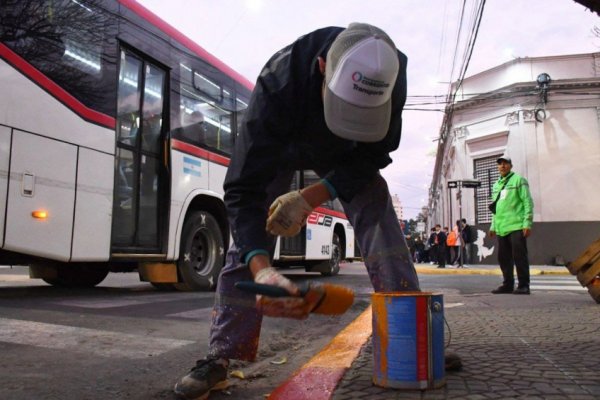 Corrientes: se habilitan nuevos carriles exclusivos para colectivos