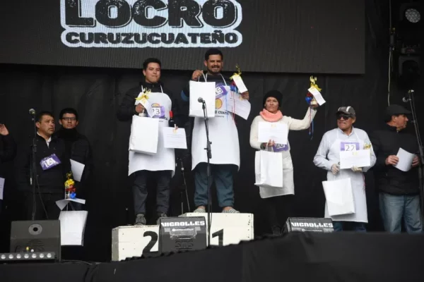 Aroma, sabor, música y payé inundaron Curuzú con la Fiesta Provincial del Locro