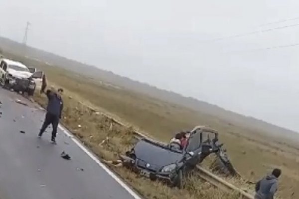 Choque frontal en Corrientes con un saldo de cinco muertos