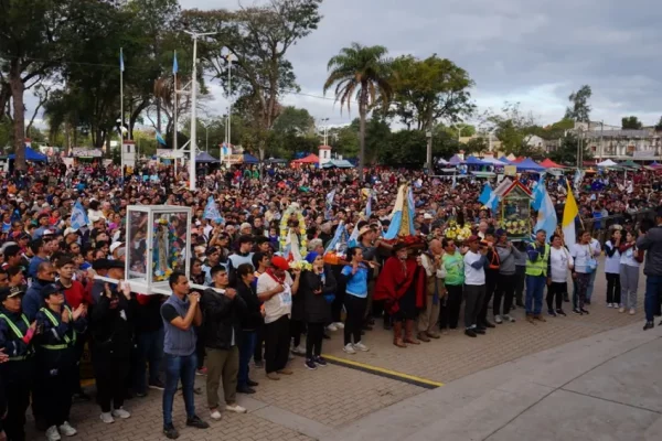 Itatí conmemora los 124 años de la coronación de la Virgen