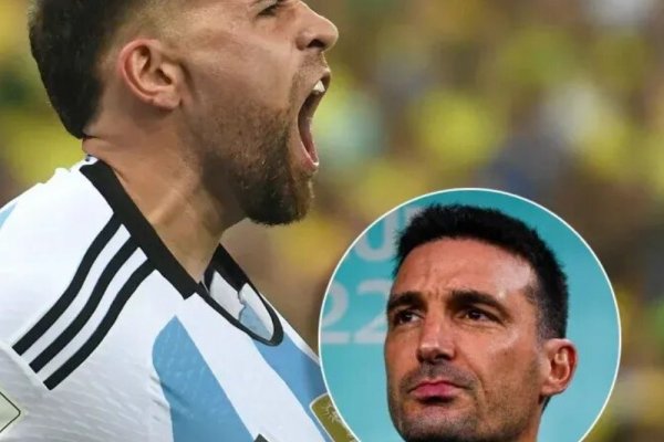 Otamendi se plantó con Scaloni tras la Copa América: 