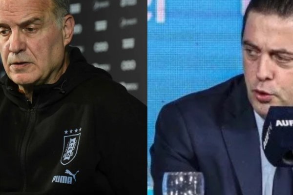 El presidente de la AUF cuestionó a Bielsa: 