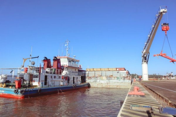 Producción maderera de Virasoro exportada desde el puerto de Misiones