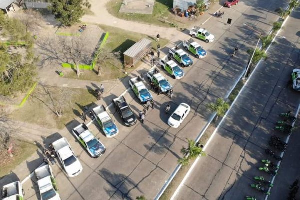 Con las nuevas autoridades la policía provincial muestra gestión y músculo