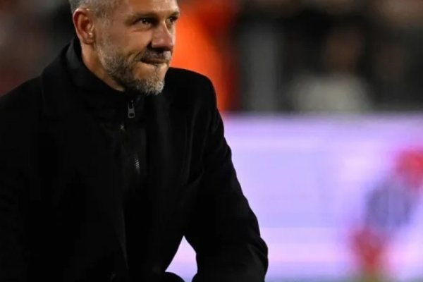 El palo de Demichelis tras su último partido: 