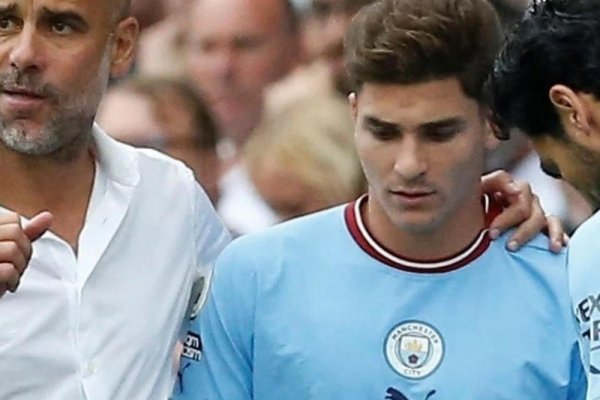 El mensaje de Julián Álvarez para Guardiola: 