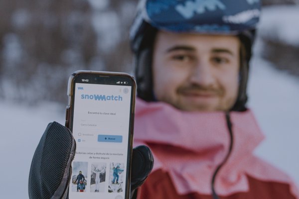 SnowMatch, la novedosa aplicación argentina para conseguir clases de esquí