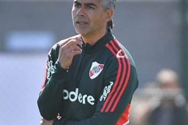 Escudero metió mano y confirmó el once de River ante Unión