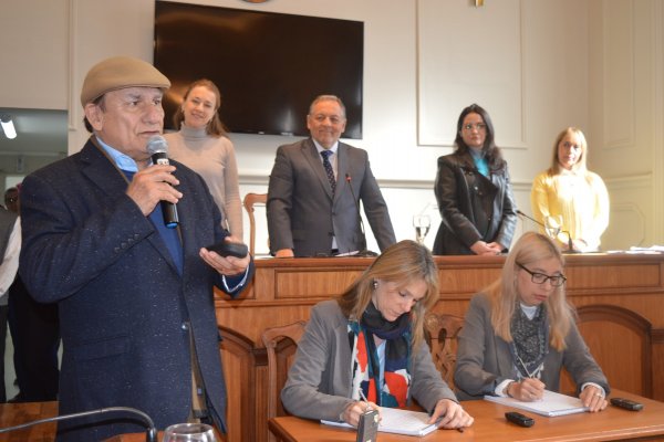 El Concejo Deliberante declaró Ciudadano Ilustre a Julio Cáceres