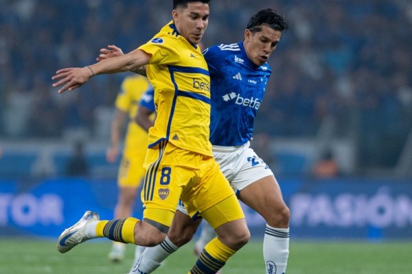 Boca aguantó en Brasil pero quedó afuera de la Sudamericana ante Cruzeiro