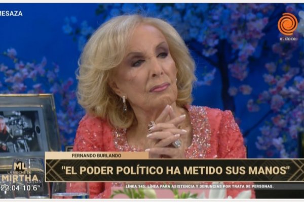 LA NOCHE DE MIRTHA! Burlando otra vez contra el poder político por el caso Loan