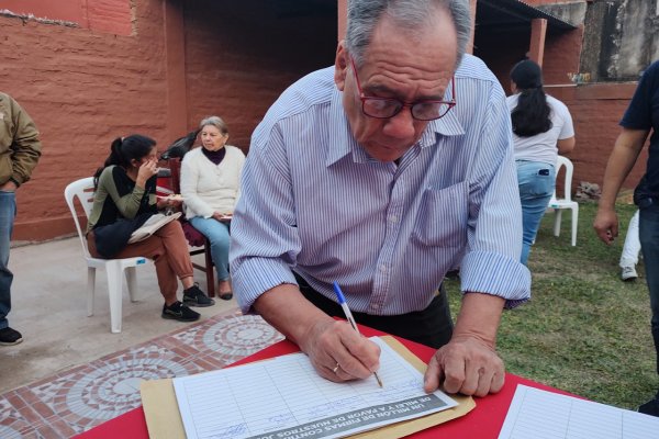 Corrientes: miles de personas se suman a la campaña “Un millón de firmas contra el veto y a favor de los Jubilados”