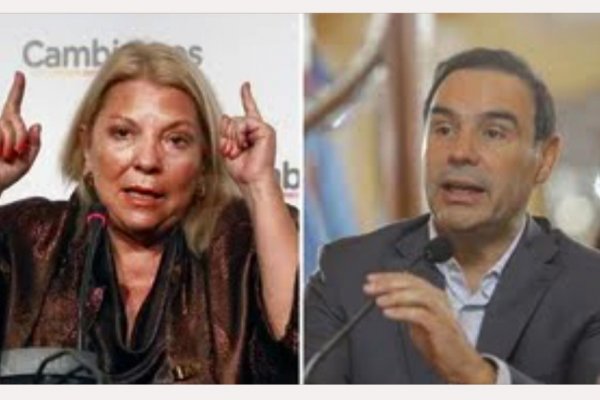 SIN PELOS...! Que le pidió Lilita Carrió a Gustavo Valdés