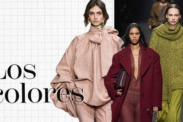 Del burgundy al rosa palo, los colores de moda de este otoño favorecen a todas sin excepción