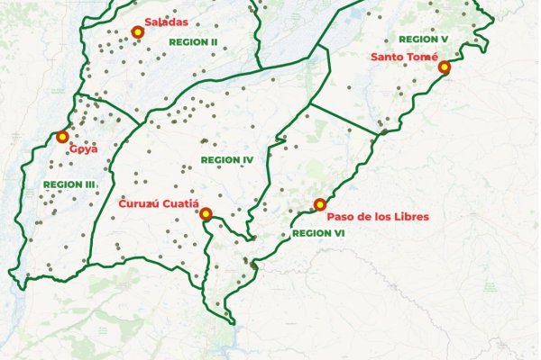 Los hospitales de Ituzaingó y Paso de los Libres son referentes en nuevas regiones sanitarias