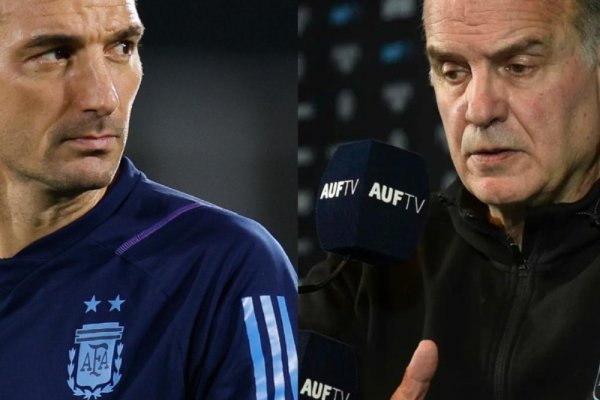 Bielsa se rindió ante Scaloni en la Selección: 