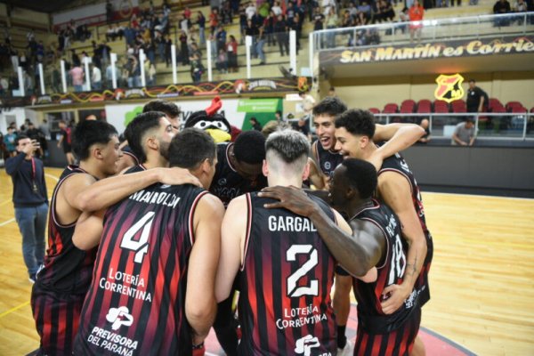 San Martín de Corrientes festejó en la agonía del suplementario