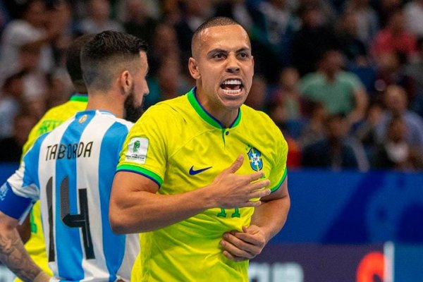 Argentina pierde con Brasil en la final del Mundial de Futsal