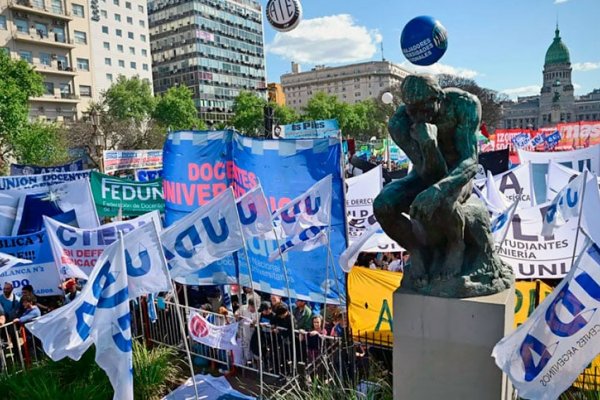 Docentes y no docentes universitarios paran este jueves tras la ratificación del veto de Milei