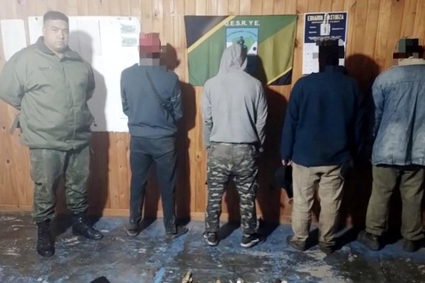 La Policía demoró a varias personas que estaban cazando sin la autorización correspondiente