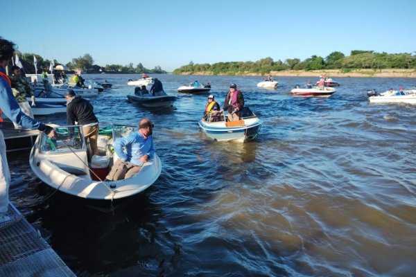 GOYA! Pescadores de la zona se llevaron casi todo en la previa del Surubí en Goya Corrientes