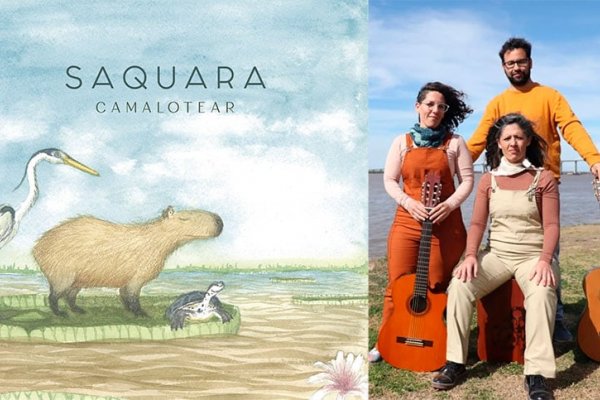 Saquara presentará su primer disco “Camalotear»: un viaje musical río adentro