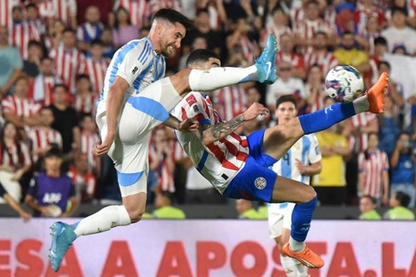 Argentina no pudo detener la reacción paraguaya y empata 1 a 1