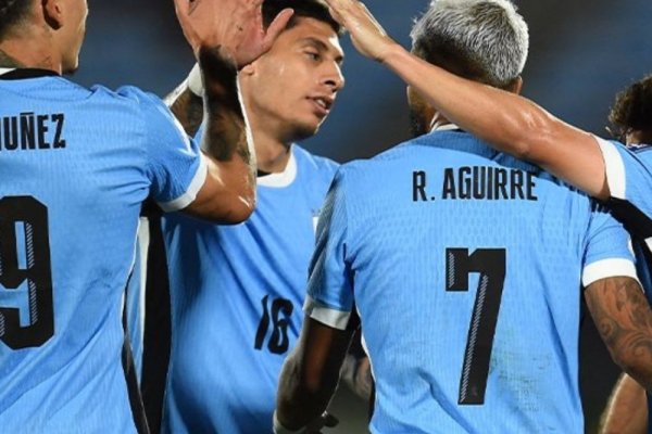 En un partidazo, Uruguay lo dio vuelta y venció a Colombia