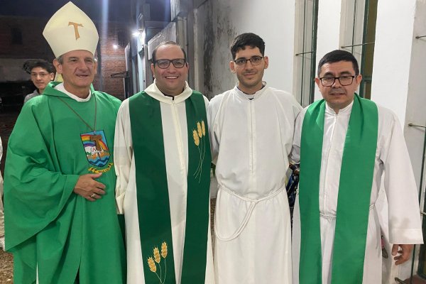 Seminarista goyano recibió la admisión al orden sagrado