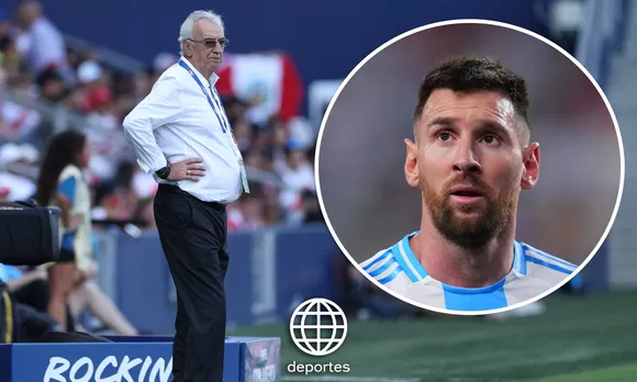 La bronca del DT de Perú con Messi tras la derrota: 