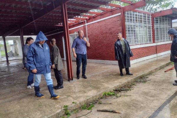 Para el gobierno provincial hubo cola de tornado en Sauce
