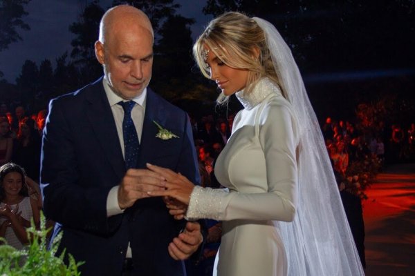 IMÁGENES! Se casó Horacio Rodríguez Larreta ante 350 invitados