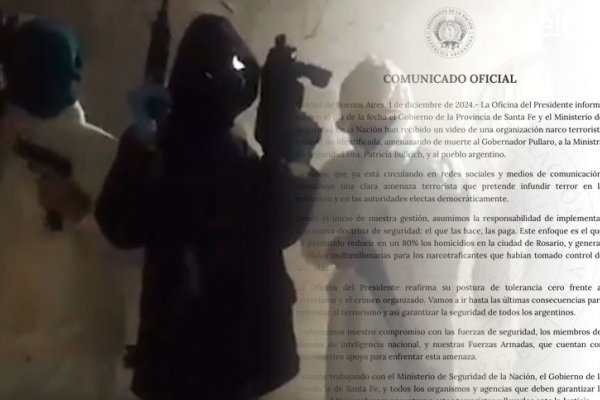 El Gobierno denuncia amenazas de presunto grupo narcoterrorista y responde en X: «No se equivoquen, con nosotros nunca podrán»