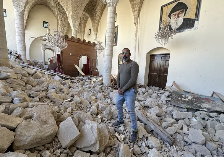La iglesia que borró del mapa Israel al sur del Líbano